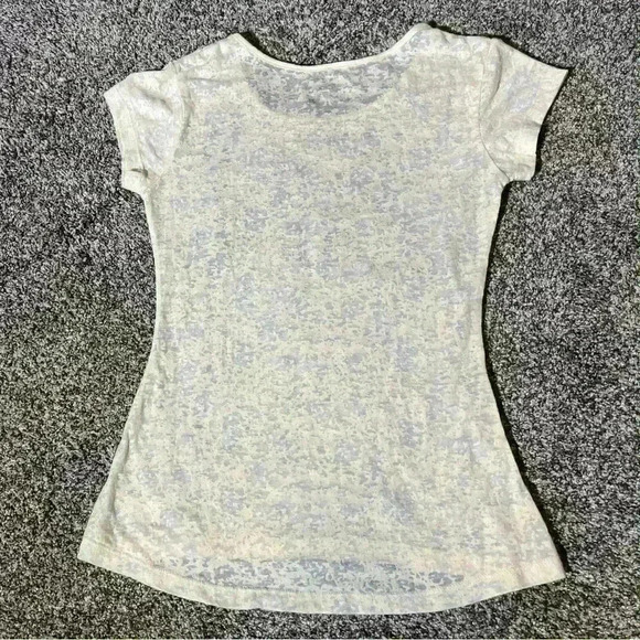 THE WIZARDING WORLD OF HARRY POTTER Ministry Of Magic Cream Burnout Tee Size S - Picture 8 of 8